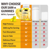 Jovianoy SAM-e Gummies in a travel bag for convenience