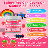 JOVITHEA Iron Gummies for Kids packaging back view