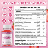 JOVITHEA Liposomal Glutathione supplement with measuring spoon