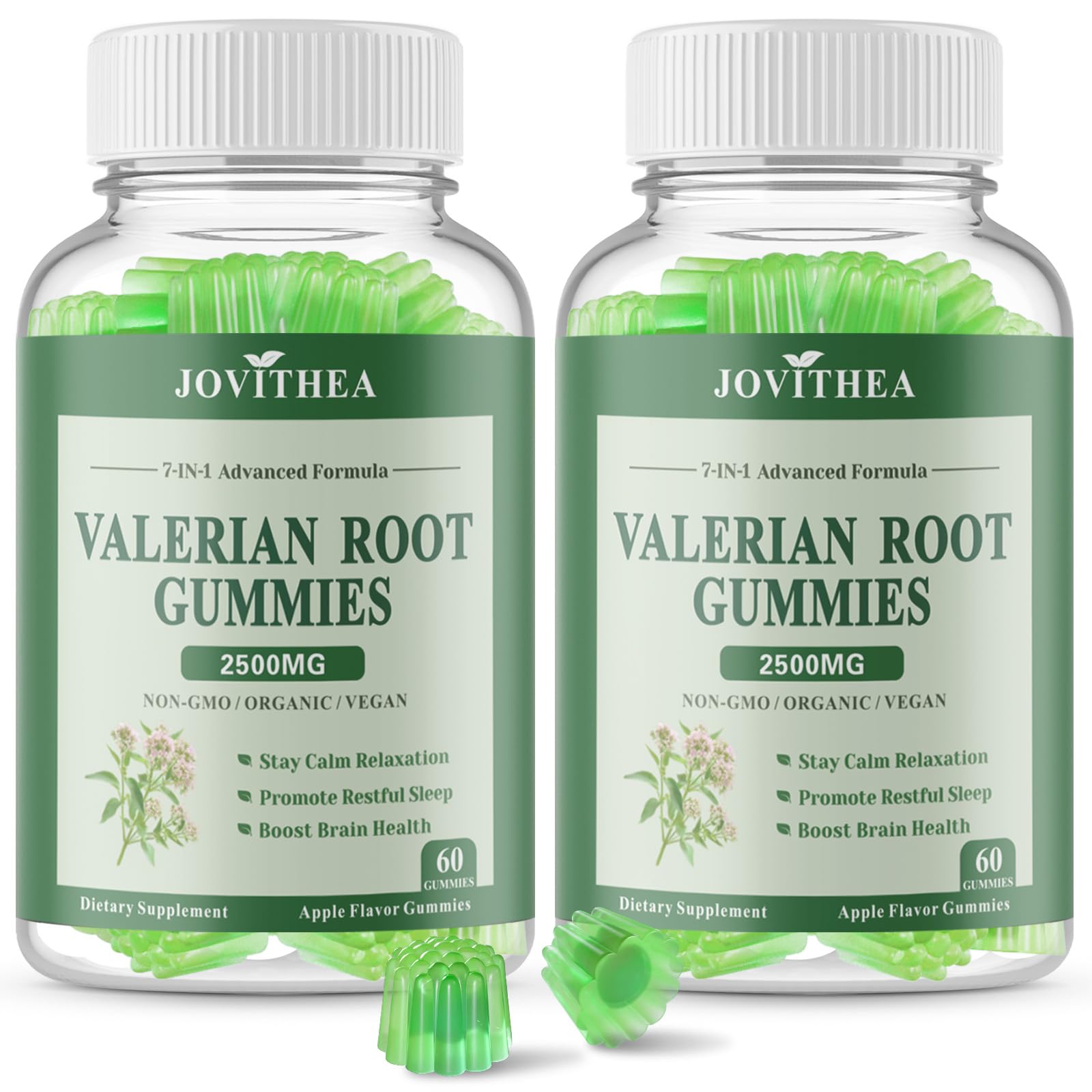 JOVITHEA Valerian Root Gummies 2500mg front view