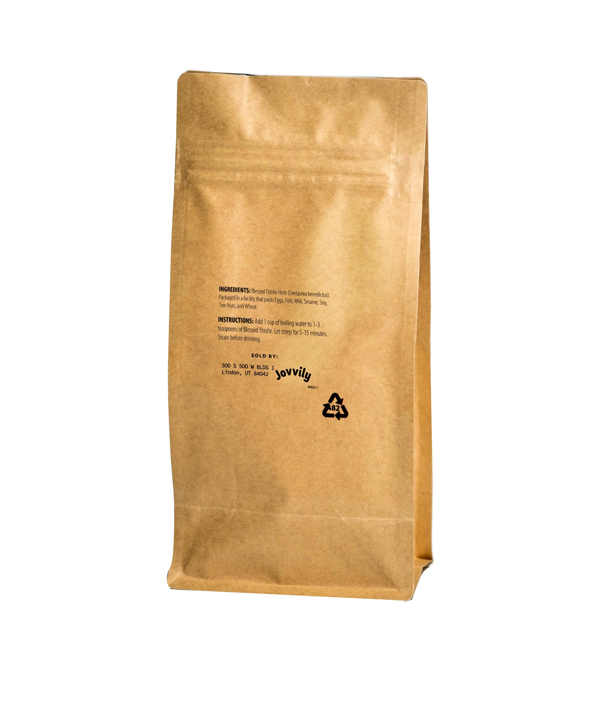 Jovvily Blessed Thistle Herb packaging details