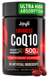 JOYLI Nutrition CoQ10 500mg supplement front view