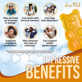 JOYLI Nutrition L Tyrosine Gummies bottle side view