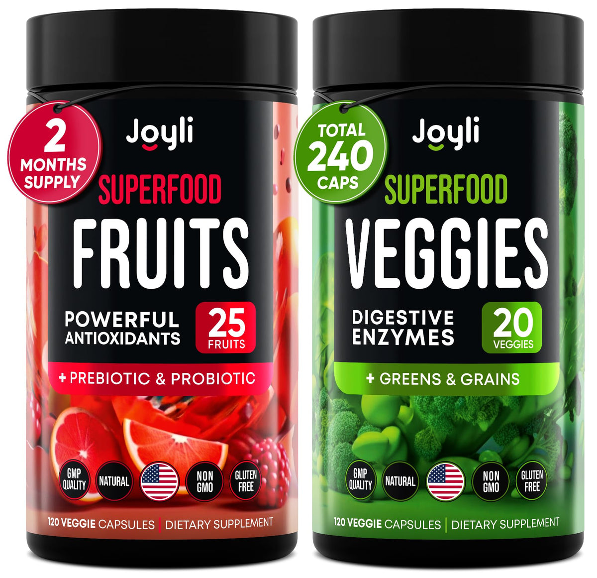JOYLI Nutrition Marshmallow Root Supplement front view with packaging
