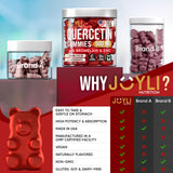 JOYLI Nutrition Quercetin Gummies packaging side view