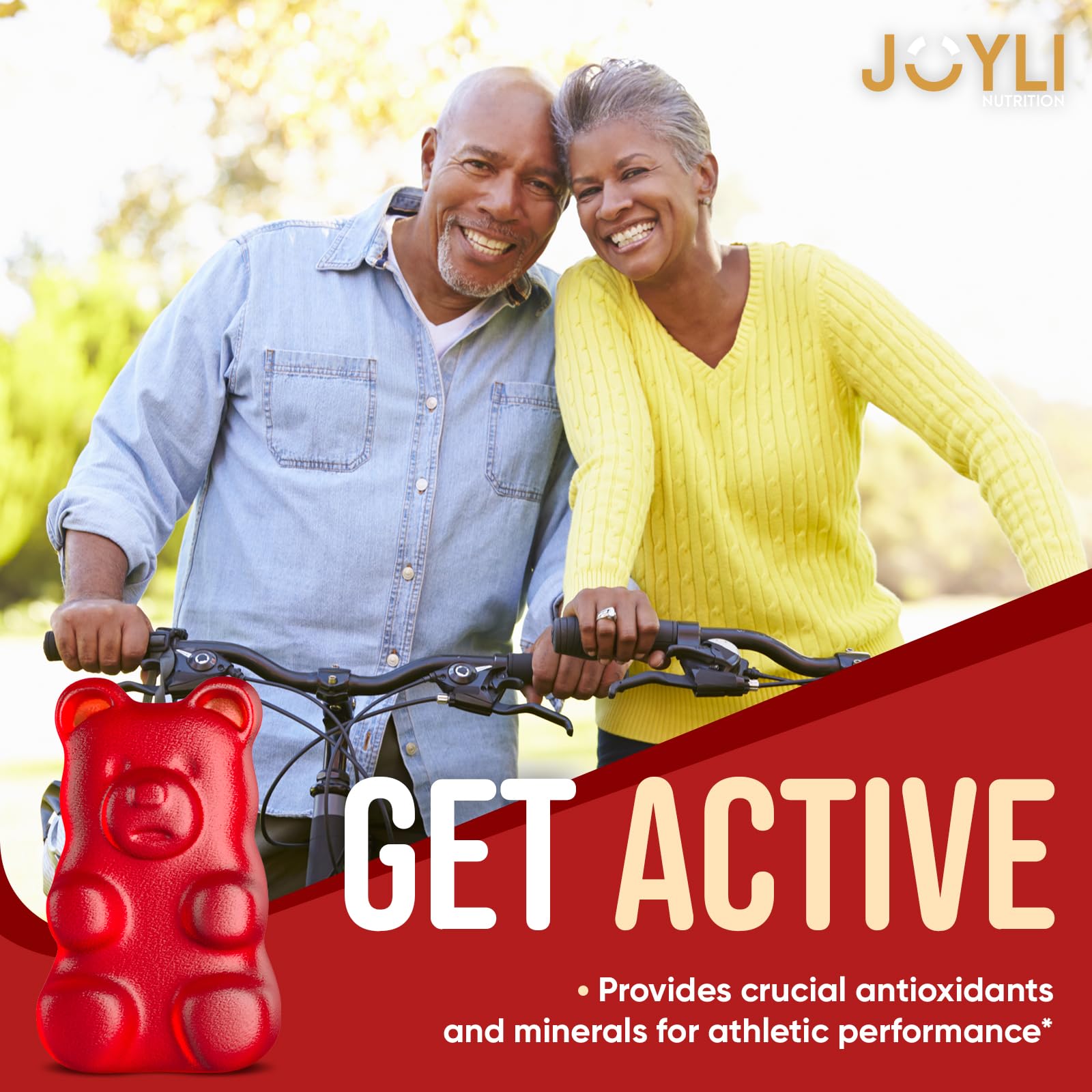 JOYLI Nutrition Quercetin gummies with fresh fruit