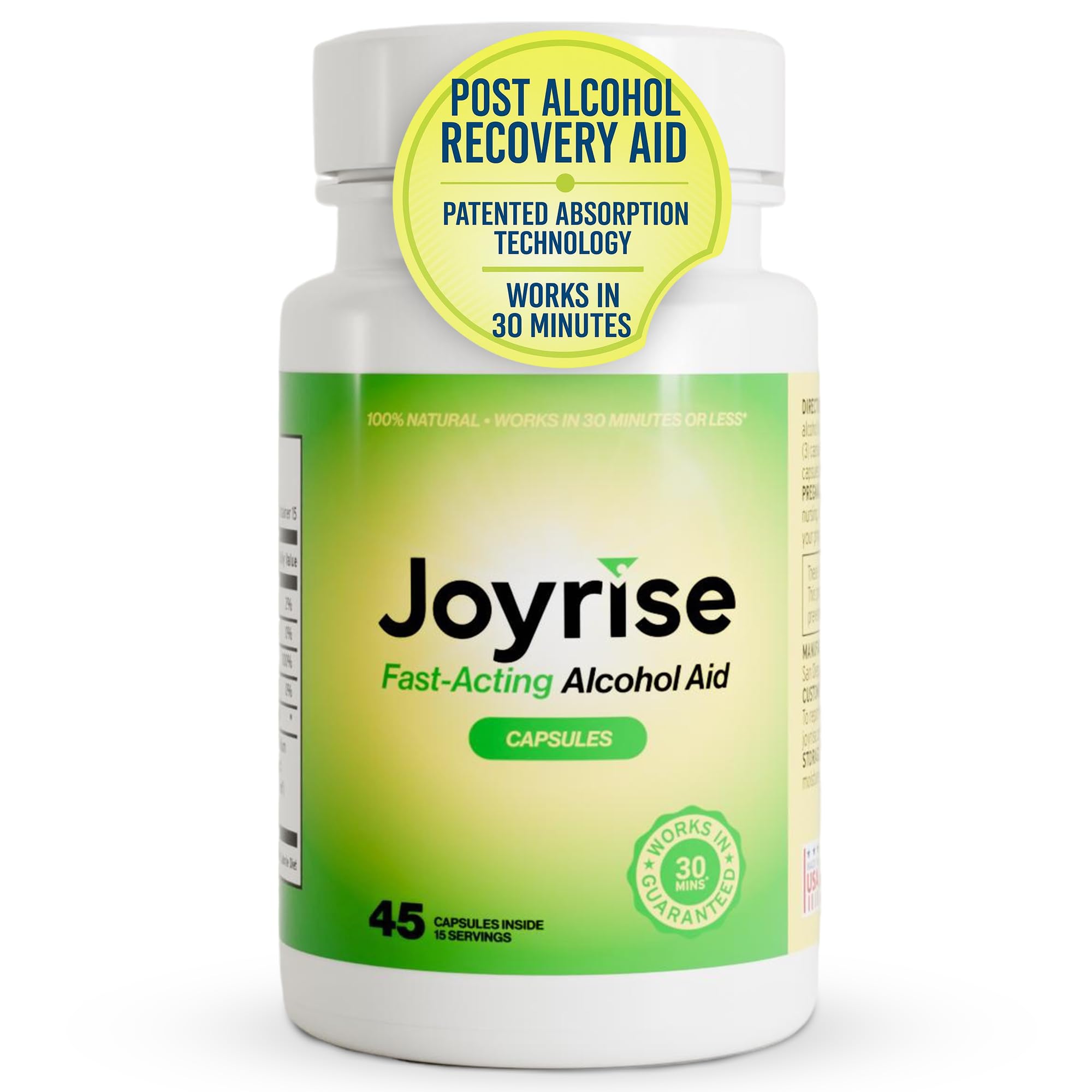 Joyrise Morning use Formula Capsules 90 Count front view