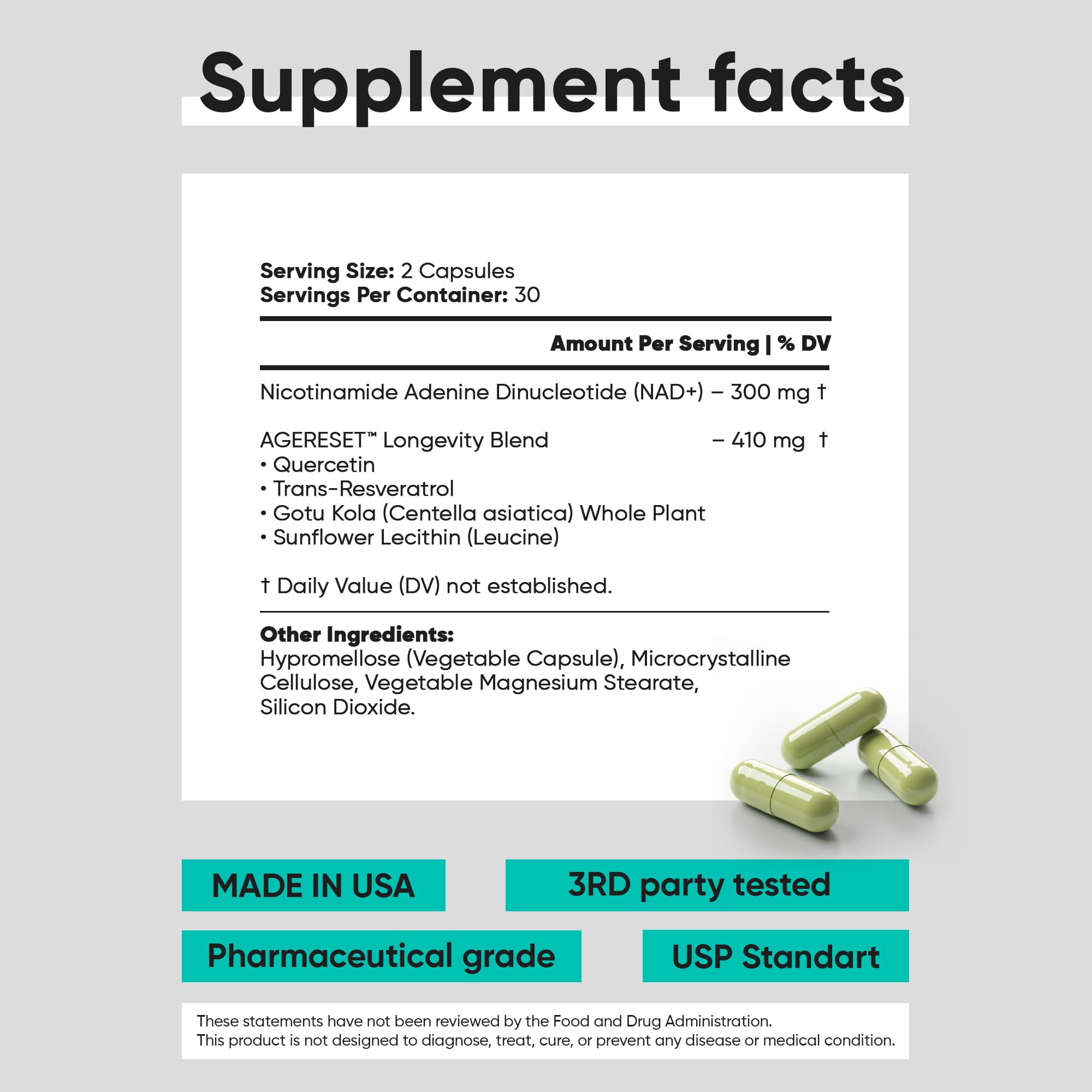 JoysLife Resveratrol Supplement opened bottle with capsules
