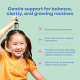 JoySpring Bacopa Monnieri liquid drops with dosage dropper