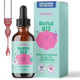 JoySpring Burst B12 kids vitamin B complex liquid supplement front view