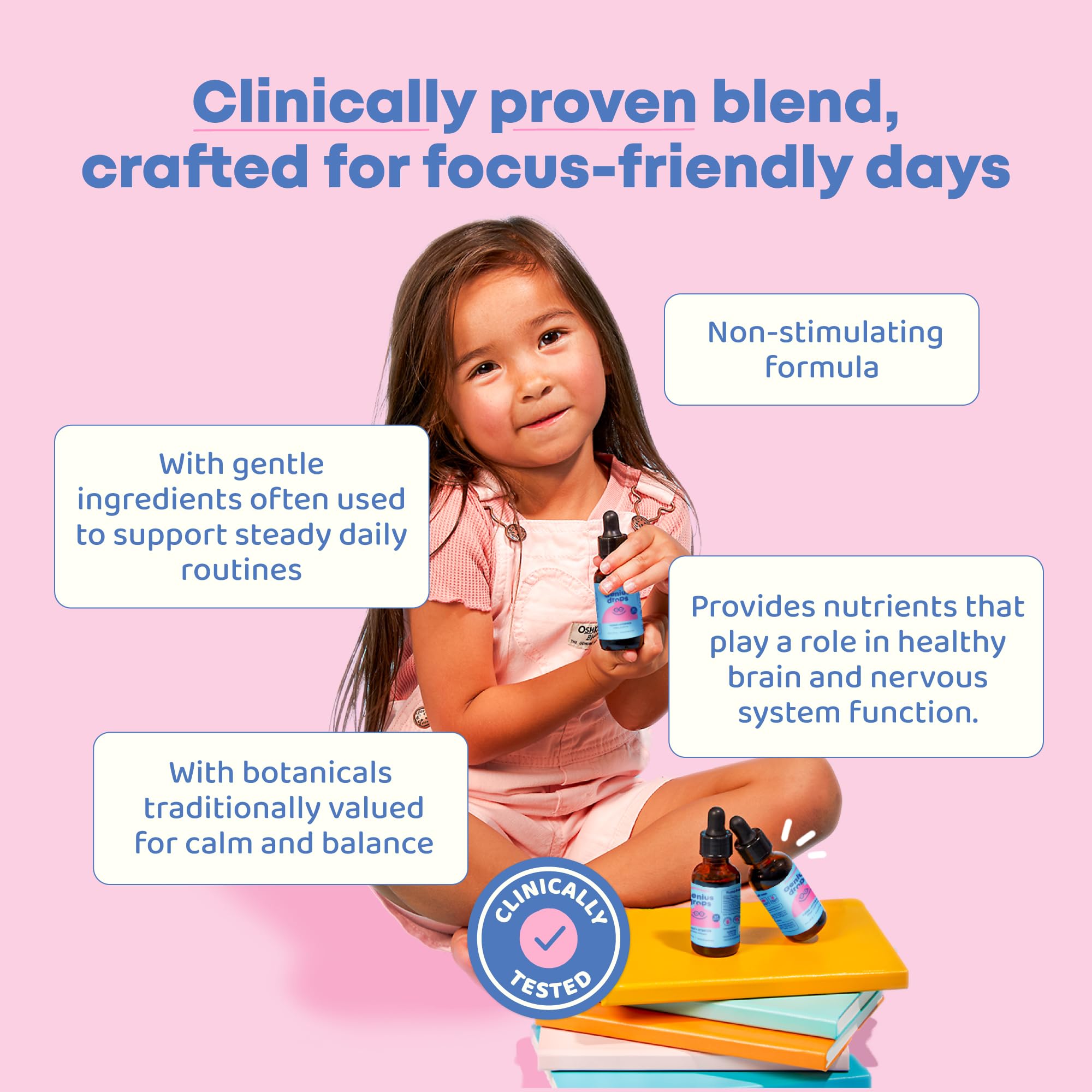 JoySpring Genius Drops Ginkgo Biloba liquid supplement ingredients list