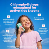 JoySpring Kids Chlorophyll Drops 18g bottle with cap