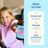JoySpring Kids Liquid B-Complex Vitamin lifestyle scene with children