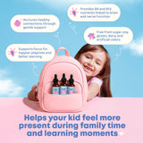 JoySpring Kids' Methylated B Vitamins + Zeolite dropper close-up