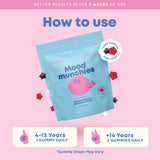 JoySpring Mood Munchies saffron gummies with ingredients