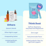 JoySpring Saffron Supplement stick pack close-up