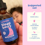 JoySpring SleepBerry Kids Melatonin 1MG with bedtime books