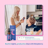 JoySpring SleepBerry Kids Melatonin Drops 4 fl oz with measuring dropper