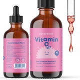 JoySpring Vitamin C Drops for Kids 4 fl oz bottle front view