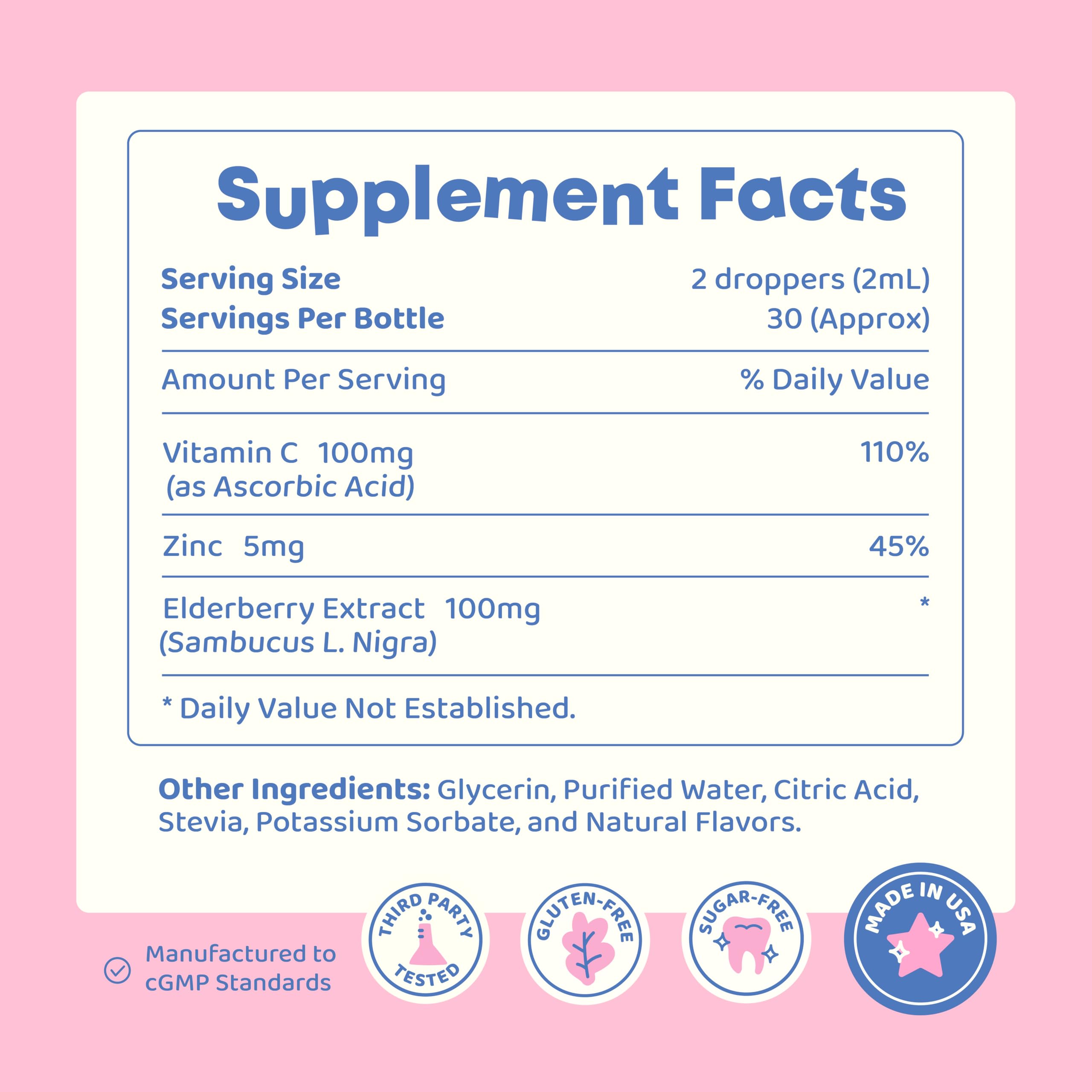 JoySpring Vitamin C Drops for Kids in a lifestyle setting