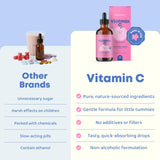 JoySpring Vitamin C Drops for Kids natural flavour liquid