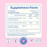 JoySpring ZincBerry Kids Zinc Supplement on a kitchen counter