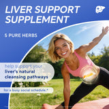 Joyung Milk Thistle Supplement 540mg displayed with herbal ingredients