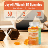 Joywiit Vitamin B1 Gummies nutritional information on back