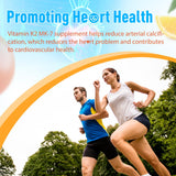 Joywiit Vitamin K2 Gummies with a measuring spoon