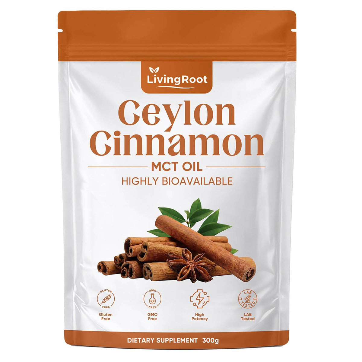 Jqewlg Ceylon Cinnamon Powder 300g front view