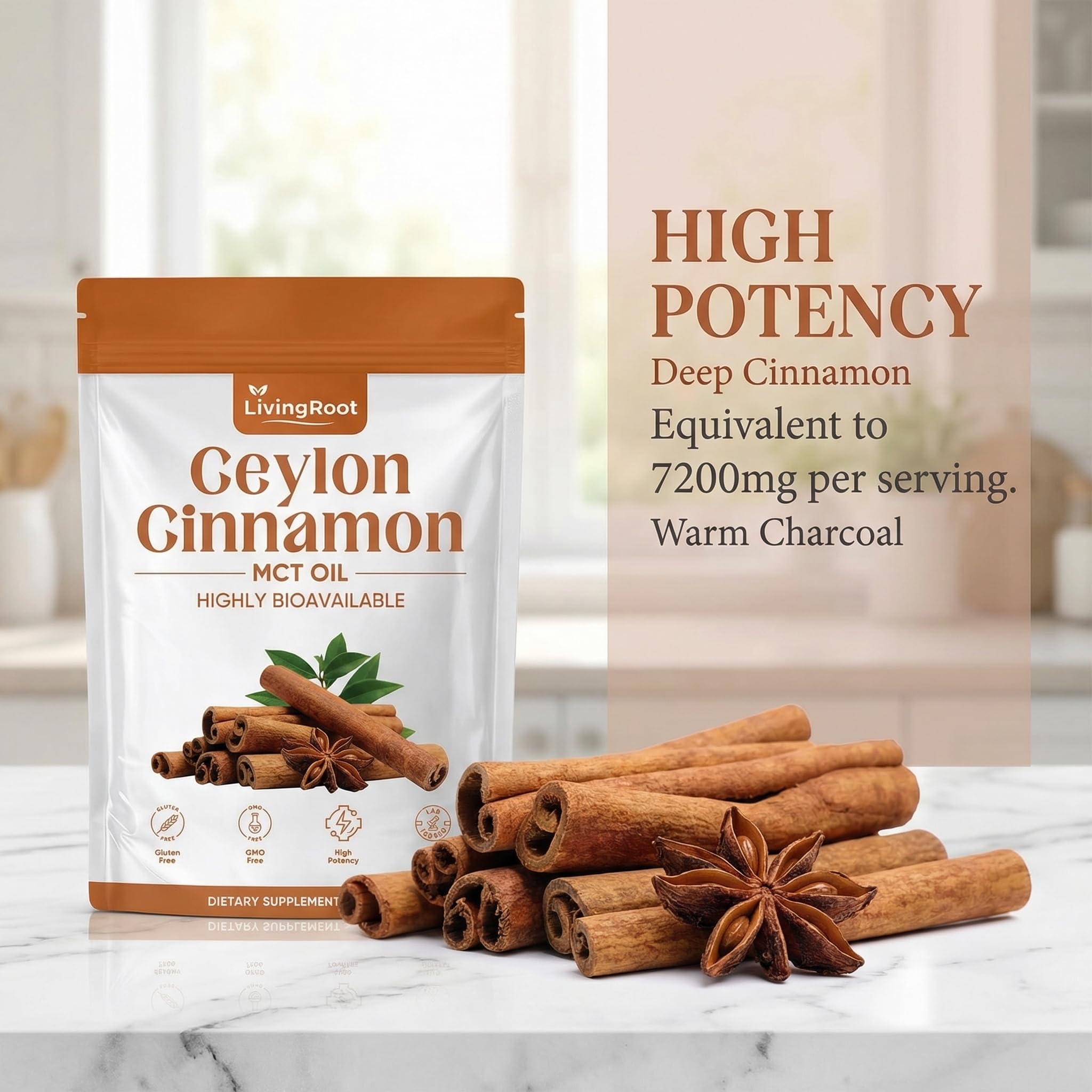 Jqewlg Ceylon Cinnamon Powder serving suggestion
