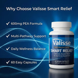 Jqewlg Daily Wellness Support Capsules 600mg PEA bottle with capsules