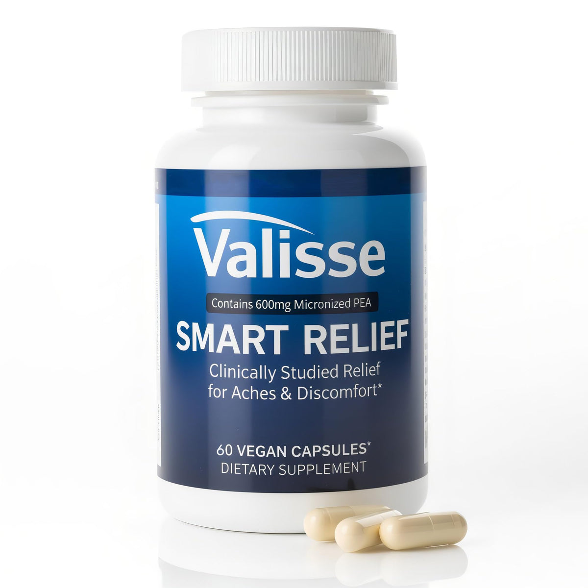 Jqewlg Daily Wellness Support Capsules 600mg PEA front view