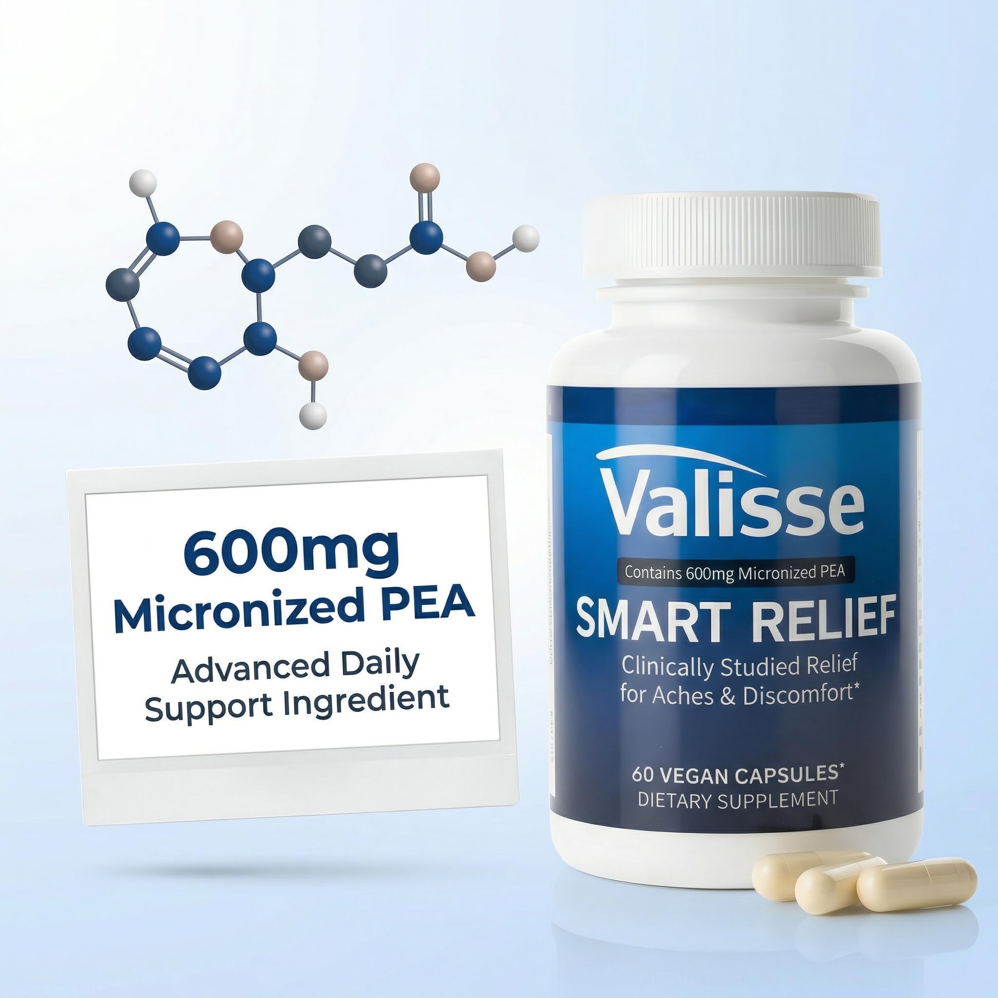 Jqewlg Daily Wellness Support Capsules 600mg PEA lifestyle scene