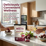 Jqewlg Lumivyx Beetroot Wellness Chews showing individual chews