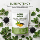 Jqewlg Oil of Oregano Softgels softgels close-up