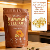 JRR Pumpkin Seed Oil & Saw Palmetto Softgels lifestyle scene