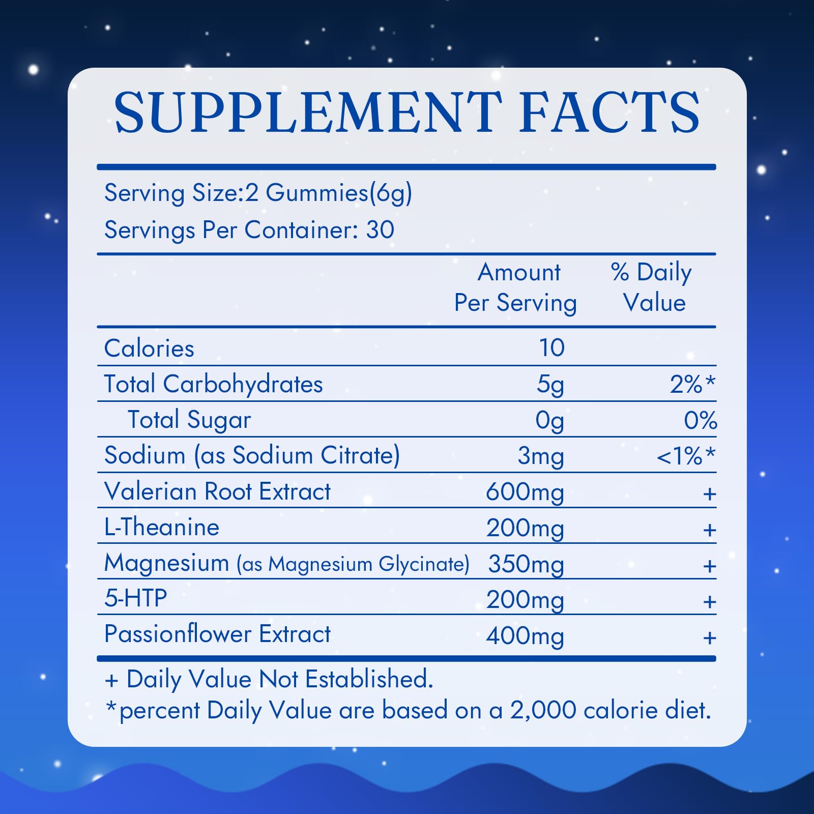 JRR Sleep Gummies 60 Count showing texture and colour