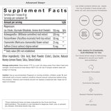 JSHealth Advanced Sleep Plus Powder nutritional information