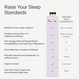 JSHealth Advanced Sleep Plus Powder powder in a glass of warm water