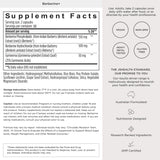 JSHealth Berberine Capsules 1050mg opened bottle with capsules