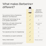JSHealth Berberine Capsules 1050mg packaging front