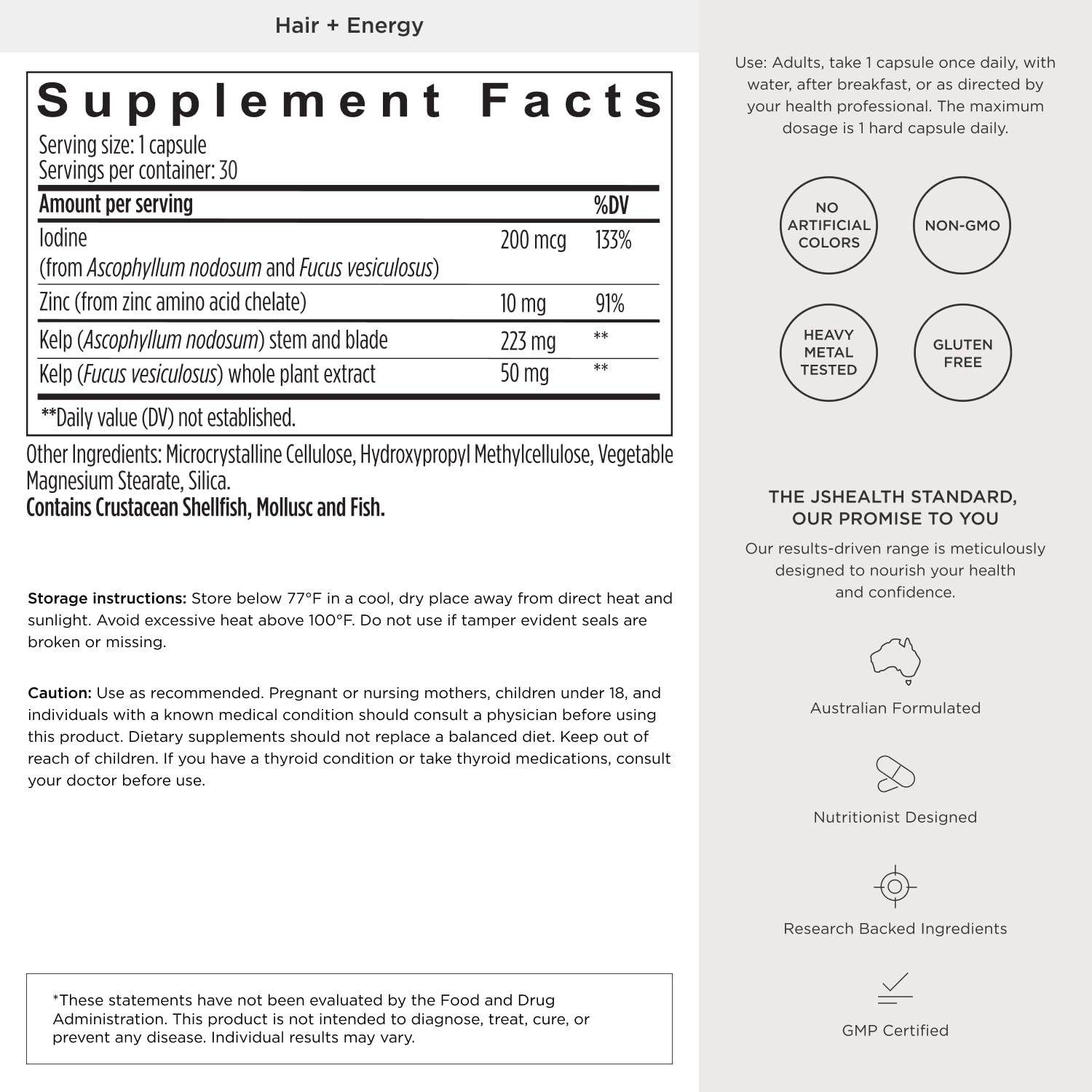 JSHealth Hair Growth Vitamins lifestyle scene