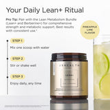 JSHealth Lean+ Creatine Monohydrate Powder lifestyle scene with fitness gear