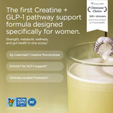 JSHealth Lean+ Creatine Monohydrate Powder packaging side view