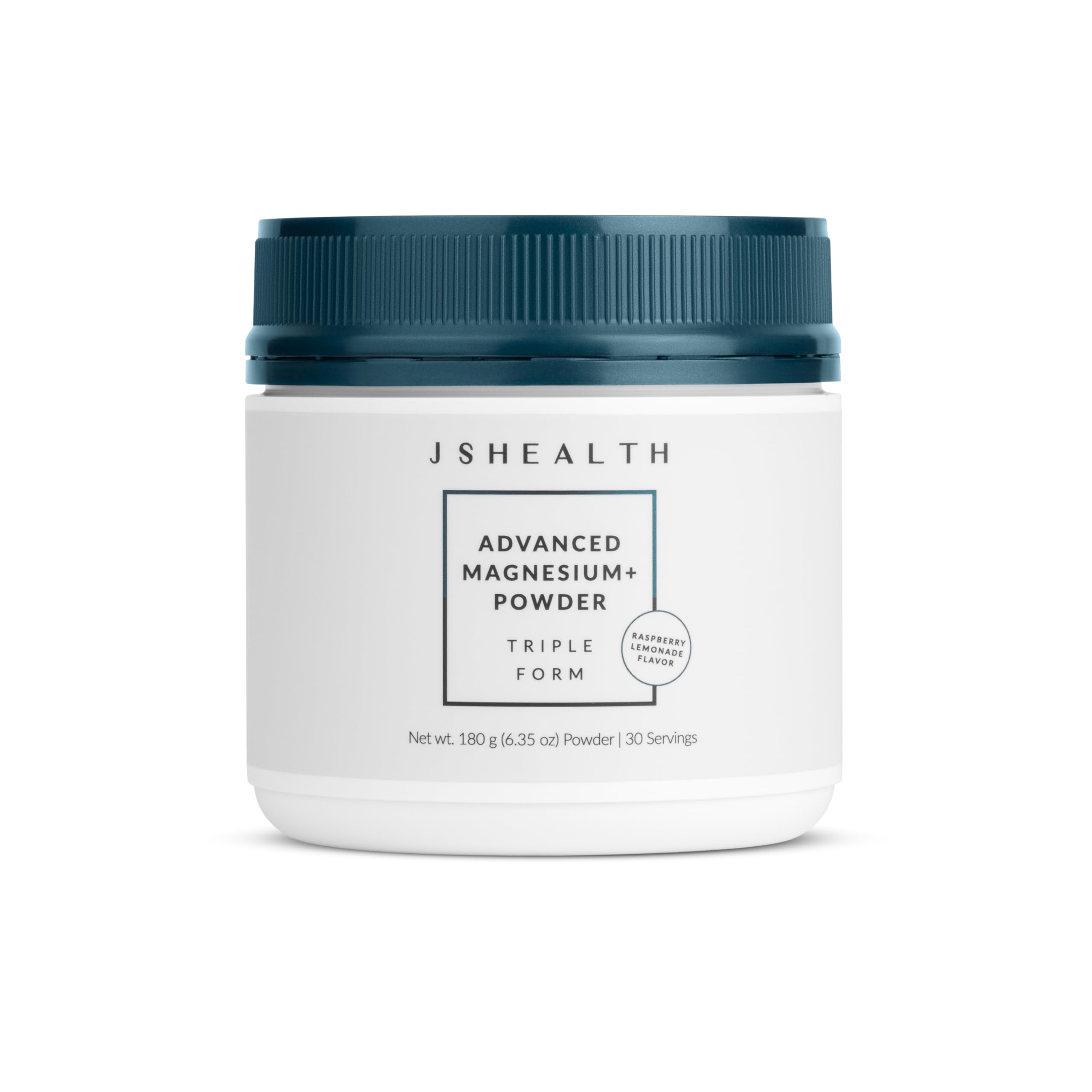 JSHealth Magnesium Powder for Sleep 400mg Raspberry Lemonade front view