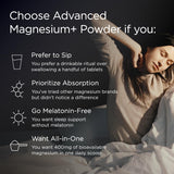 JSHealth Magnesium Powder for Sleep 400mg Raspberry Lemonade nutritional information