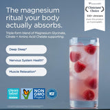 JSHealth Magnesium Powder for Sleep 400mg Raspberry Lemonade packaging