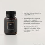 JSHealth Magnesium Sleep Aid 151mg side view