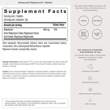 JSHealth Magnesium Tablets 400mg dosage instructions